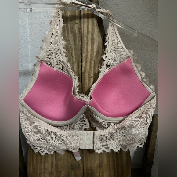 VS PINK Blush pink Lace Bralette - Picture 3 of 3